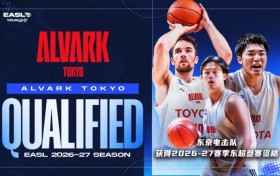 长崎维尔卡、琉球黄金帝王、东京电击锁定26-27赛季东亚联赛席位