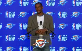 SGA：过去12年里雷霆4次有球员拿到MVP 我认为这绝非巧合！