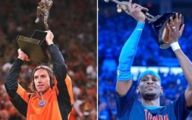 亚历山大成为加拿大第二位连庄MVP 20年前的纳什也曾做到过