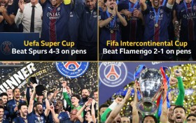 稳！本赛季巴黎在决赛中，四次点球大战中全部获胜！🏆