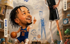 大头儿子VS小头爸爸！直播吧版的NBA总决赛海报已经做好了😂