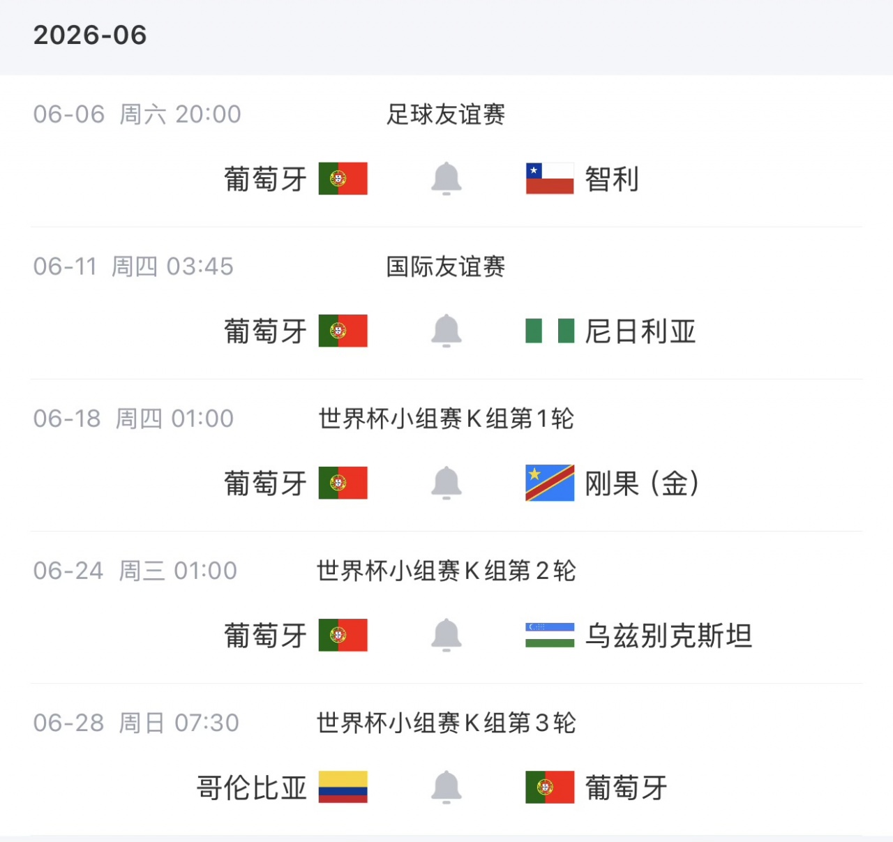 葡萄牙世界杯名单:41岁C罗领衔!B费、B席、维蒂尼亚、莱奥在列插图4 葡萄牙世界杯名单:41岁C罗领衔!B费、B席、维蒂尼亚、莱奥在列插图4