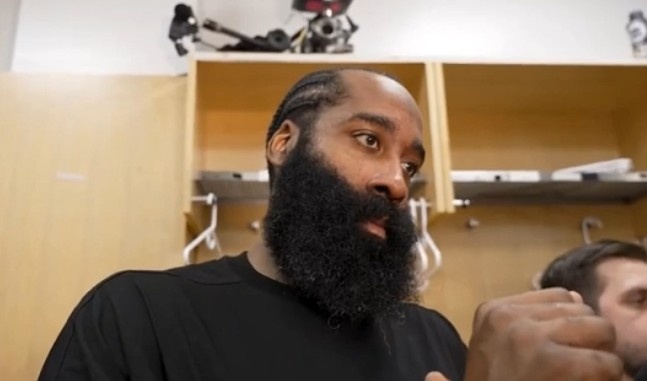 【完整版】哈登：防守布伦森不是一个人的事 最后传梅里尔没错插图