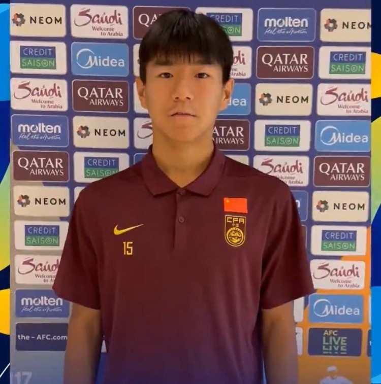 U17国脚周雨诺为亚洲杯决赛加油:少年奋壮气,奋烈自有时插图 U17国脚周雨诺为亚洲杯决赛加油:少年奋壮气,奋烈自有时插图