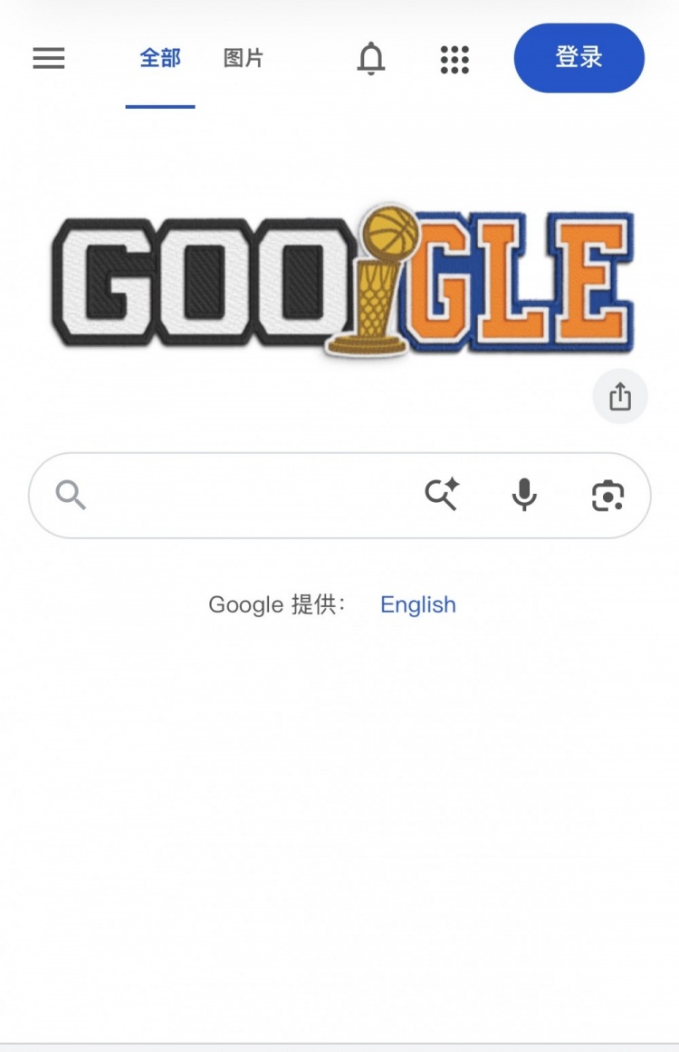 马刺vs尼克斯!谷歌首页logo已经更新为NBA总决赛主题设计插图 马刺vs尼克斯!谷歌首页logo已经更新为NBA总决赛主题设计插图