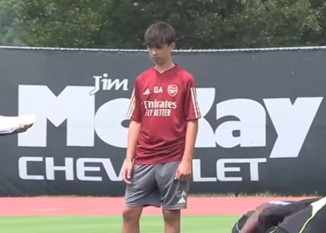 你也叫加布里埃尔？阿尔特塔之子进入阿森纳U21训练插图